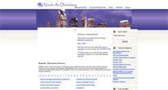 Desktop Screenshot of nashvilledirectory.org